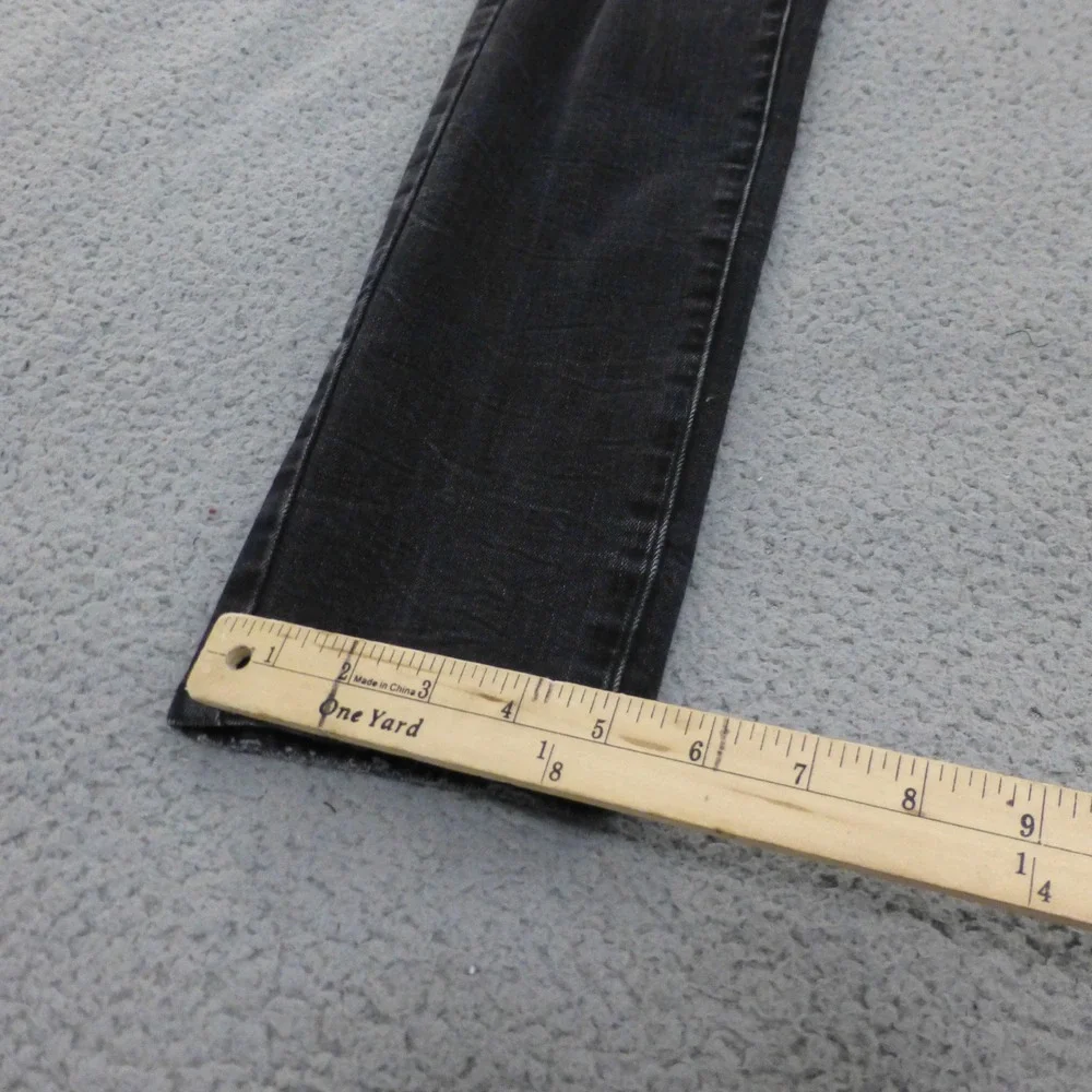 American Eagle Skinny Distressed Jeans Mens 32x32 Faded Black Ripped Denim